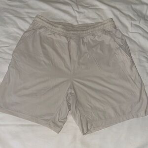 Men's Lululemon White Athletic Shorts